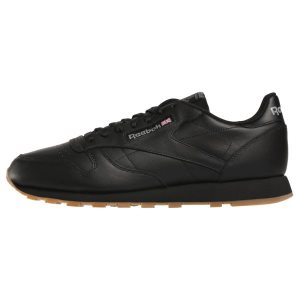 Adidasy Męskie Reebok Classic Leather Czarne PL 58FJICV